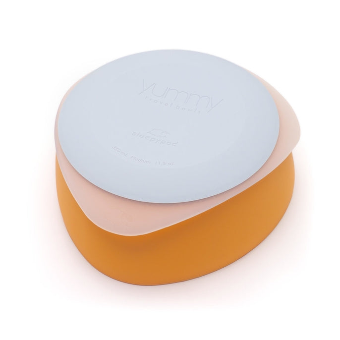 Sleepypod Yummy Travel Bowl - Mango Tango - Bowl by Sleepypod