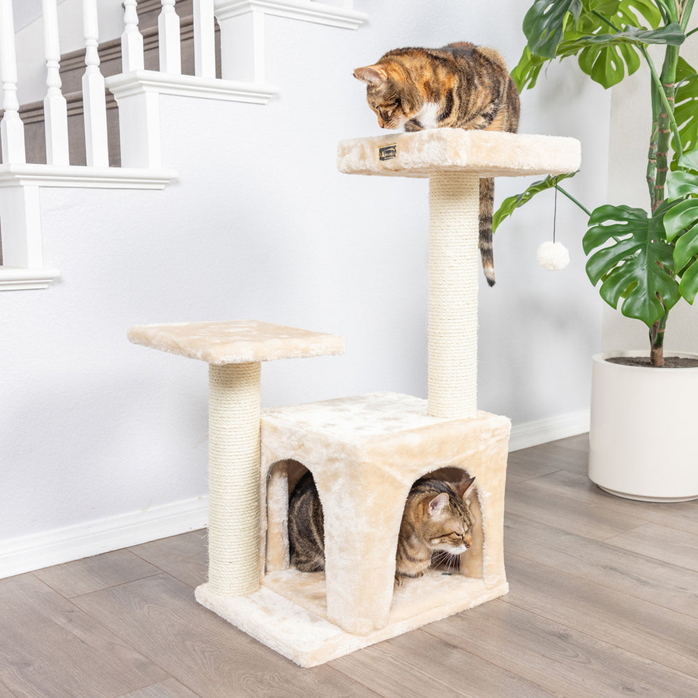 Armarkat 32" Classic Real Wood Cat Tree - - Cat Tree by Armarkat