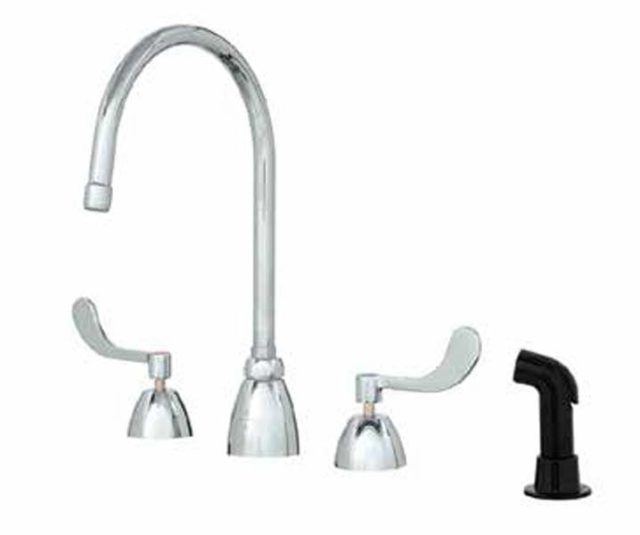 Petlift Economy Gooseneck Faucet 8″ Center - - Tub Faucet by Petlift