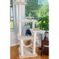 Armarkat 65" Real Wood Cat Tree with Sisal Rope, Hammock and Soft-side Playhouse - - Cat Tree by Armarkat