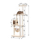 Armarkat 70" Real Wood Cat Tree - - Cat Tree by Armarkat