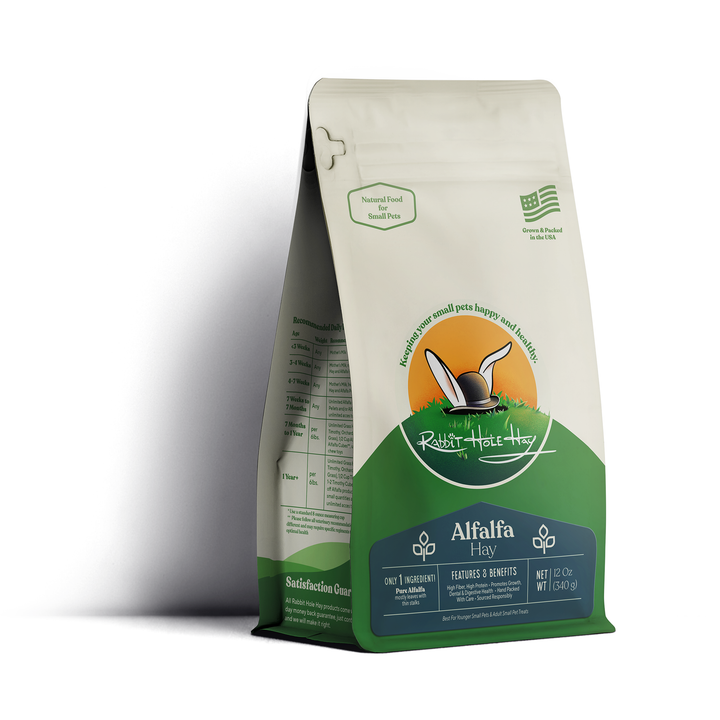 Rabbit Hole Hay Ultra Premium Alfalfa Hay - 12 oz - Hay by Rabbit Hole Hay
