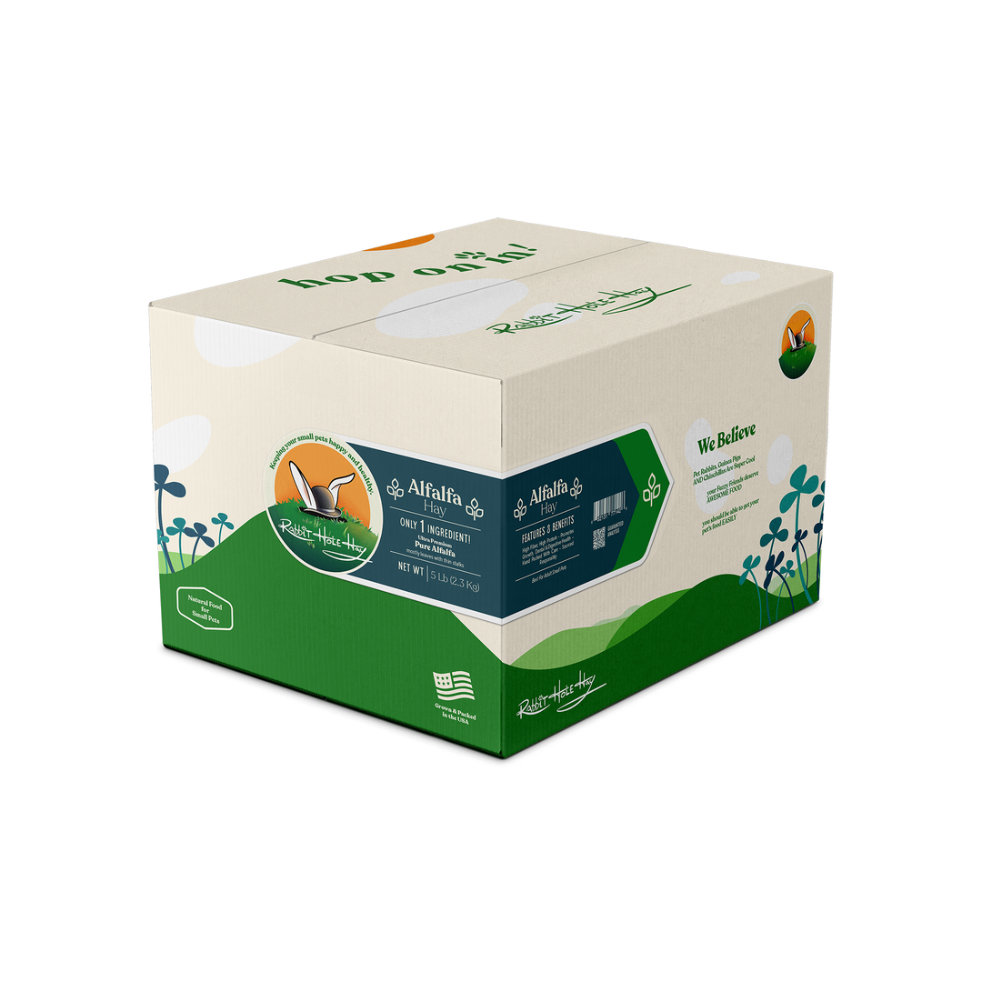 Rabbit Hole Hay Ultra Premium Alfalfa Hay - 5 lb - Hay by Rabbit Hole Hay