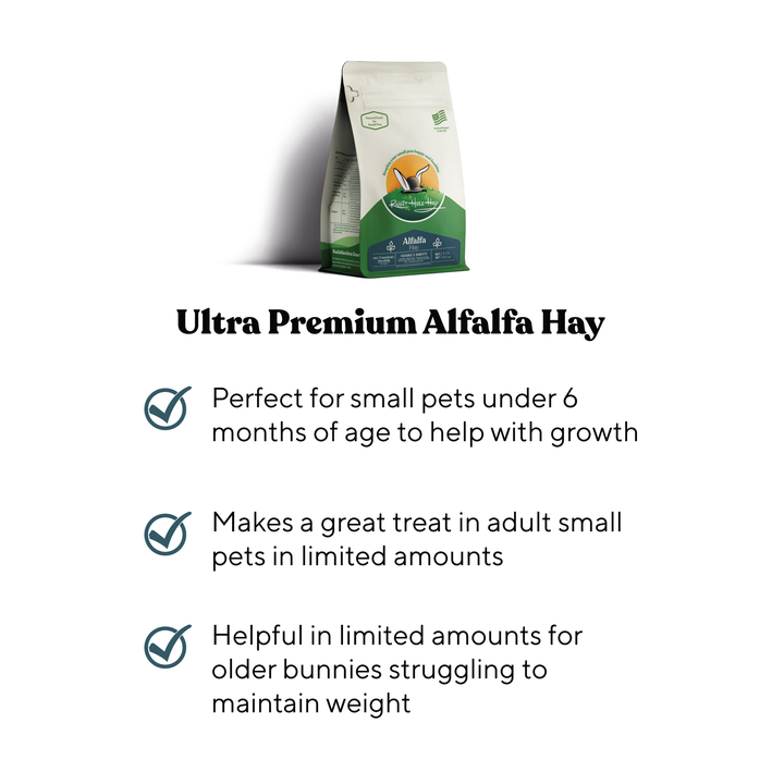 Rabbit Hole Hay Ultra Premium Alfalfa Hay - - Hay by Rabbit Hole Hay