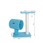 Armarkat 25" Cat Tree with Scratcher and Tunnel - Sky Blue - - Cat Tree by Armarkat