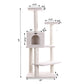 Armarkat Ivory 57" Cat Tree - - Cat Tree by Armarkat