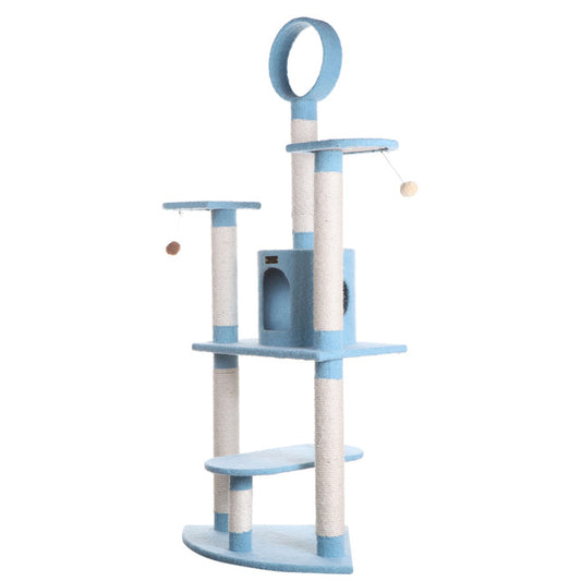 Armarkat 65" Classic Cat Tree - Sky Blue - - Cat Tree by Armarkat