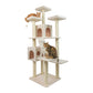 Armarkat 77" Multi-Level Classic Cat Tree - Ivory - - Cat Tree by Armarkat
