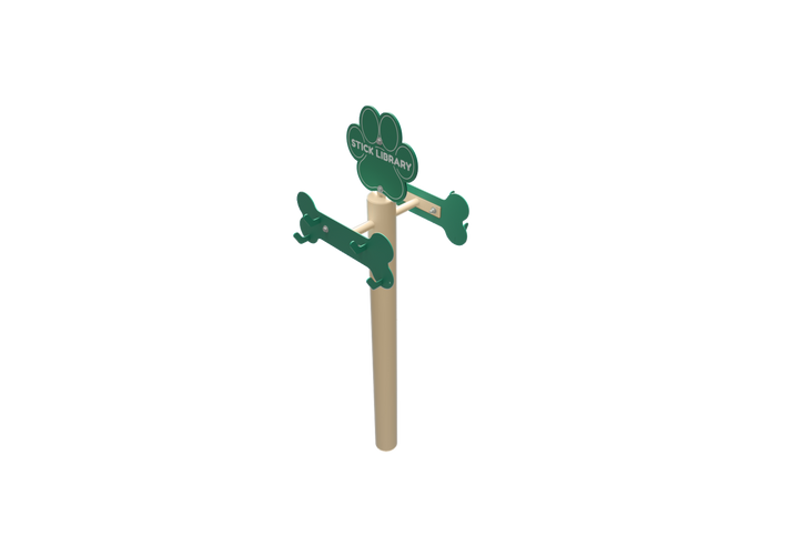 BarkPark Stick Library - Natural - by BarkPark