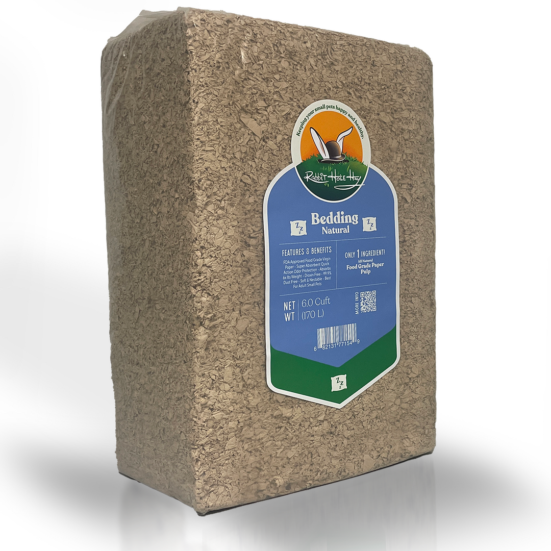 Rabbit Hole Hay Ultra Premium Food Grade Natural Bedding - 6.0 cuft - Bedding by Rabbit Hole Hay