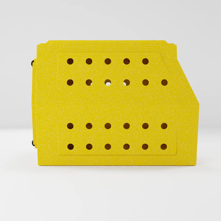 RuffLand Large Kennel - Sunflower Yellow SUV (Slant Back) - Dog crates by Ruff Land Performance Kennels