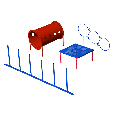 BarkPark Small Dog Kit - Playful - by BarkPark