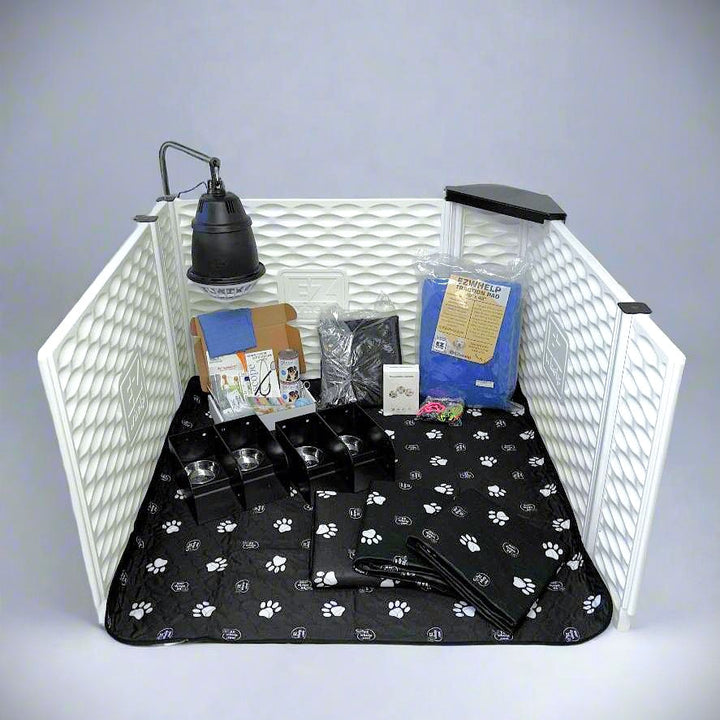 Bundles - EZclassic Elite Set - 48" x 48" x 28" (Tall Box) Black Pad - by EZwhelp