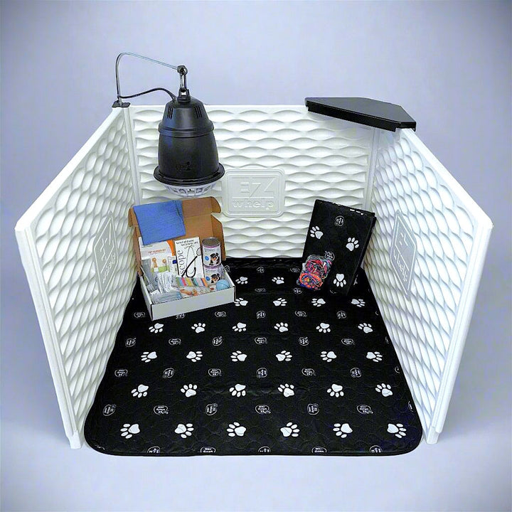Bundles - EZclassic Essential Set - 38" x 38" x 28" (Tall Box) Black Pad - by EZwhelp