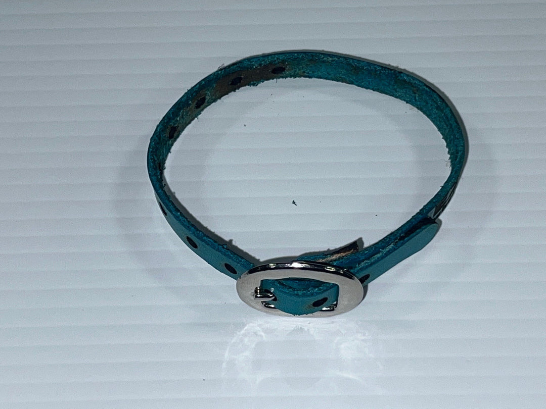 Genuine Leather Puppy Collars (set of 12) - - Whelping Supply by EZwhelp