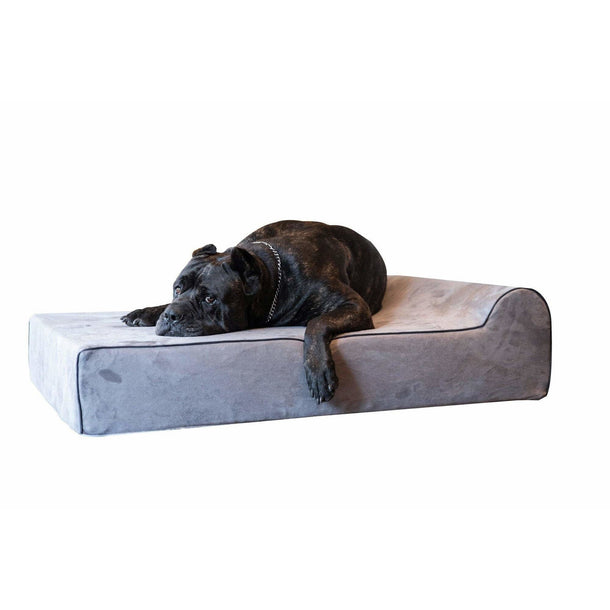 Bully Beds Original Orthopedic Bed - Gray - Dog bed by Bully Beds