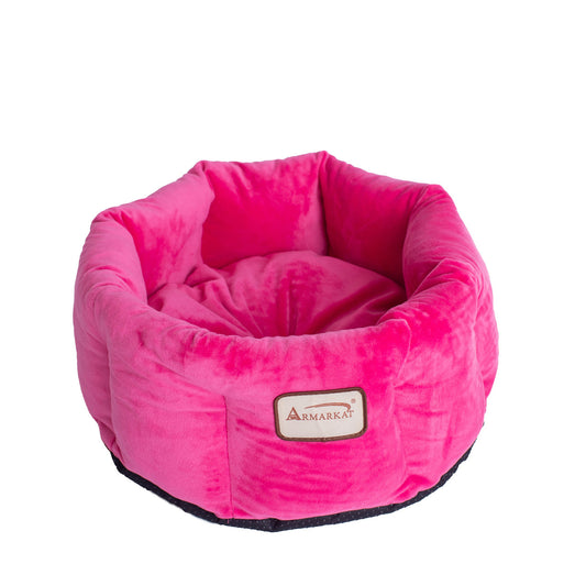 Armarkat Warm Cat Bed - Pink - - Cat Beds by Armarkat