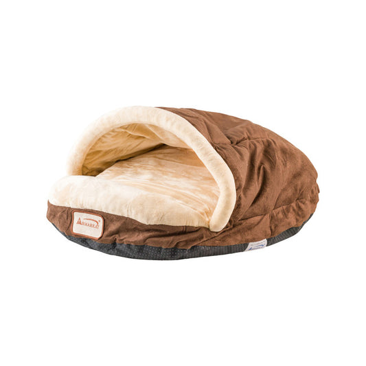 Armarkat Slipper Shape Cat Bed - Mocha/Beige - - Cat Beds by Armarkat