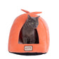 Armarkat Cat Cave - Orange/Ivory - - Cat Beds by Armarkat
