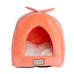 Armarkat Cat Cave - Orange/Ivory - - Cat Beds by Armarkat