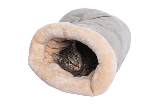 Armarkat Soft Cave/Cat Bed - Sage Green Beige - Cat Beds by Armarkat