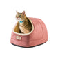 Armarkat Faux Suede Cat Bed and Cave - Indian Red - Cat Beds by Armarkat