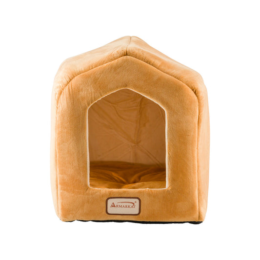 Armarkat Small Indoor Cat House - Earth Brown/Beige - - Cat Beds by Armarkat