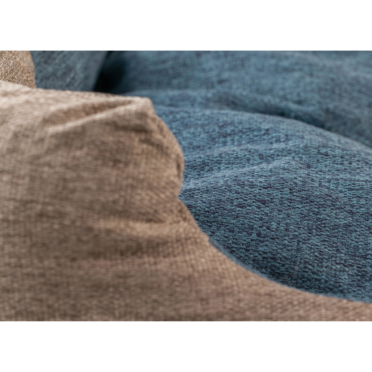 Armarkat Soft Upholstery Cat Bed - Cornflower Blue/Beige - - Cat Beds by Armarkat