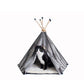Armarkat Cat Bed Teepee Style - Striped Pattern - - Cat Beds by Armarkat