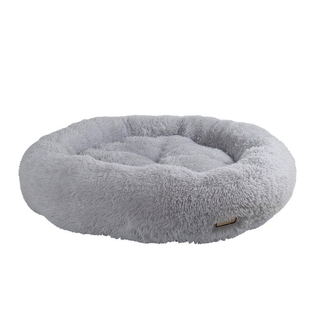 Armarkat Extra Large Fluffy Round Cat Bed - Gray - - Pet Bed by Armarkat
