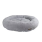 Armarkat Extra Large Fluffy Round Cat Bed - Gray - - Pet Bed by Armarkat