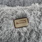 Armarkat Extra Large Fluffy Round Cat Bed - Gray - - Pet Bed by Armarkat