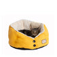 Armarkat Cat Bed - Gold Waffle/White - - Cat Beds by Armarkat