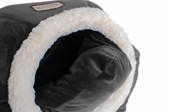 Armarkat Cat Bed - Gray Velvet - - Cat Beds by Armarkat
