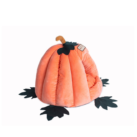Armarkat Cat Bed - Pumpkin Shape - - Cat Beds by Armarkat