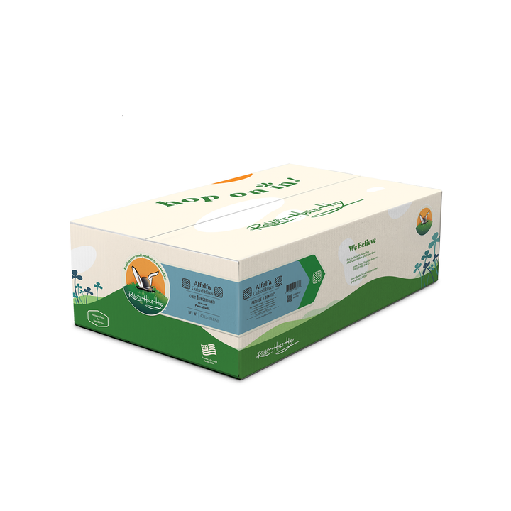 Rabbit Hole Hay All Natural Alfalfa Hay Cubes - 40 lb - Cubes by Rabbit Hole Hay