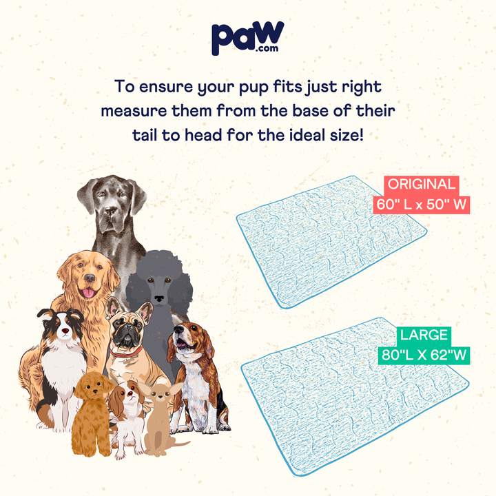 PupChill™ Cooling Waterproof Blanket - Arctic Sand - - Dog Blanket by Paw.com