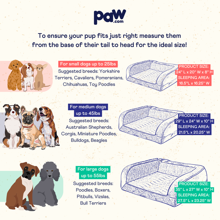 PupChill™ Cooling Bolster Dog Bed - - by Paw.com
