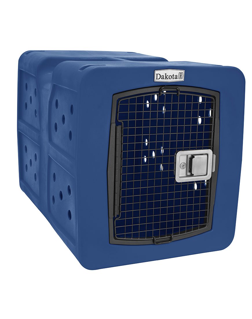 Dakota283 G3 Large Framed Kennel - Blue No Antimicrobial Protection - Dog crates by Dakota 283