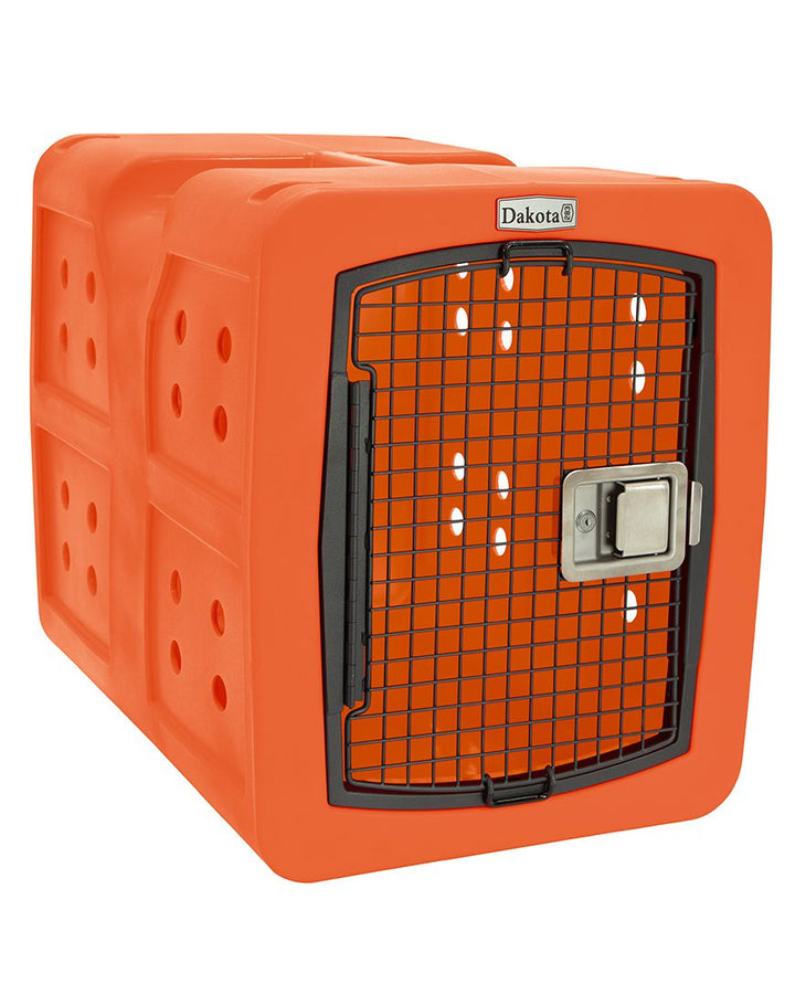 Dakota283 G3 Medium Framed Kennel - Orange No Antimicrobial Protection - Dog crates by Dakota 283