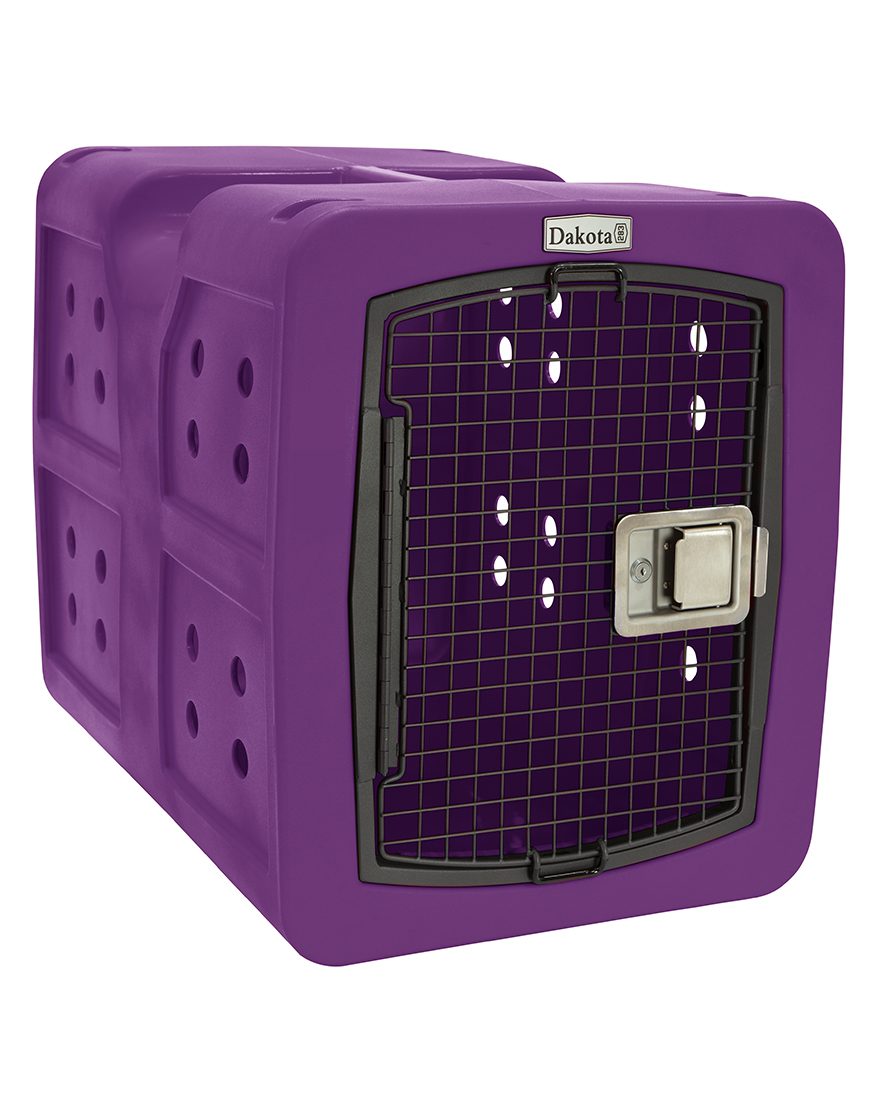 Dakota283 G3 Medium Framed Kennel - Purple No Antimicrobial Protection - Dog crates by Dakota 283
