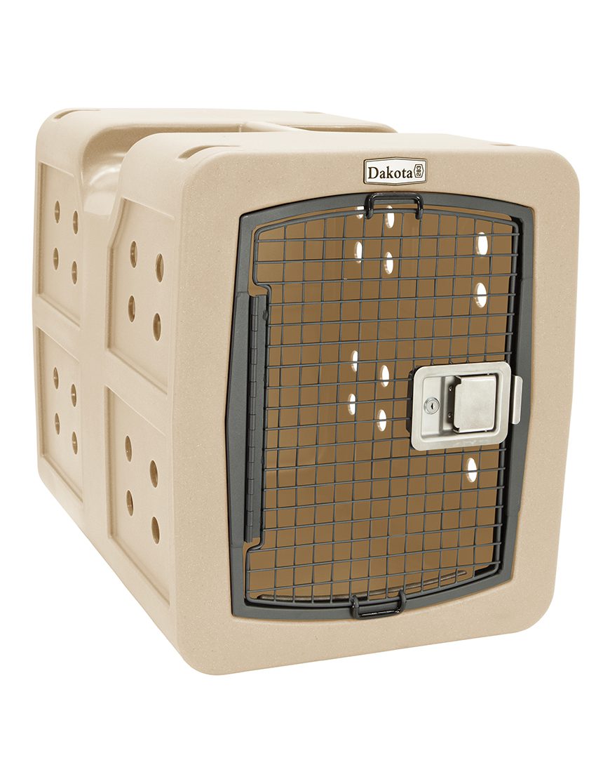 Dakota283 G3 Medium Framed Kennel - Sandstone No Antimicrobial Protection - Dog crates by Dakota 283