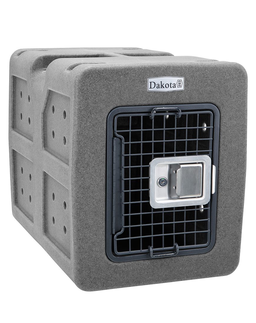 Dakota283 G3 Small Framed Kennel - Dark Granite - Dog crates by Dakota 283