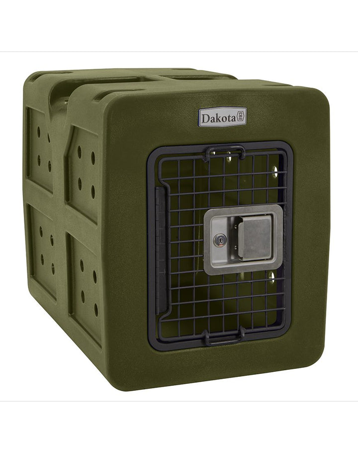 Dakota283 G3 Small Framed Kennel - Olive No Antimicrobial Protection - Dog crates by Dakota 283