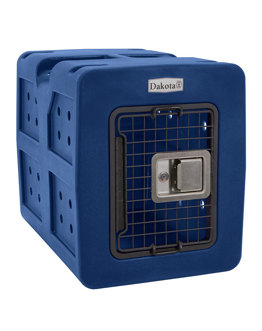 Dakota283 G3 Small Framed Kennel - Blue No Antimicrobial Protection - Dog crates by Dakota 283