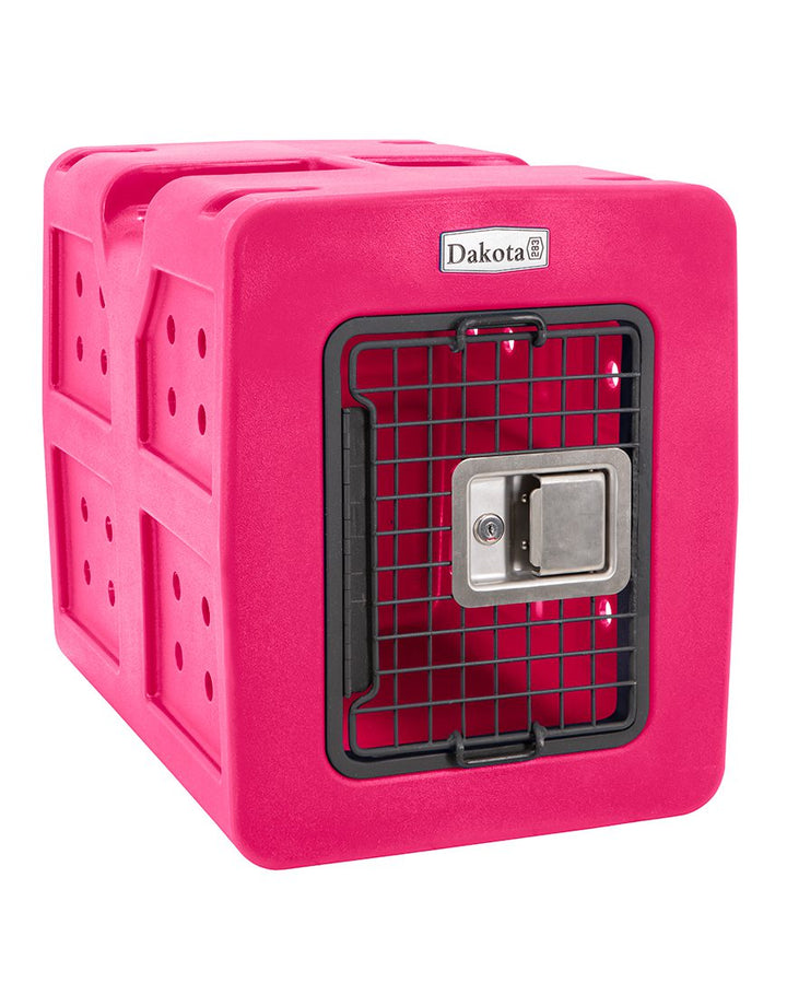 Dakota283 G3 Small Framed Kennel - Pink No Antimicrobial Protection - Dog crates by Dakota 283