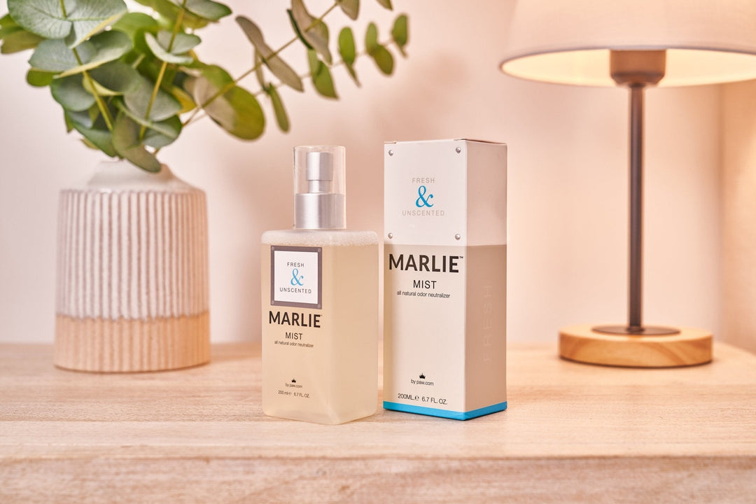 Marlie Mist Pet Odor Eliminator Spray with Essential Oils - - Pet Fragrances & Deodorizing Sprays by Paw.com