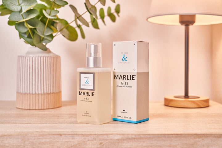 Marlie Mist Pet Odor Eliminator Spray with Essential Oils - - Pet Fragrances & Deodorizing Sprays by Paw.com