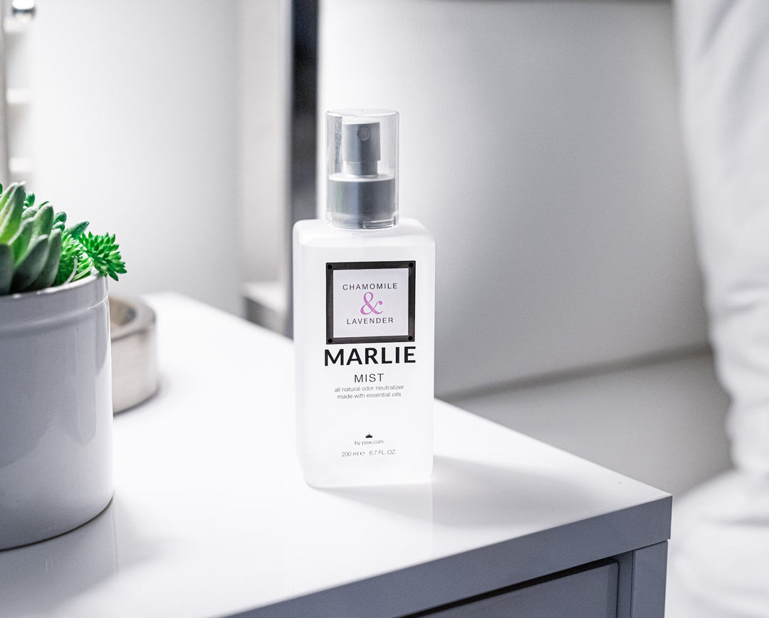 Marlie Mist Pet Odor Eliminator Spray with Essential Oils - - Pet Fragrances & Deodorizing Sprays by Paw.com