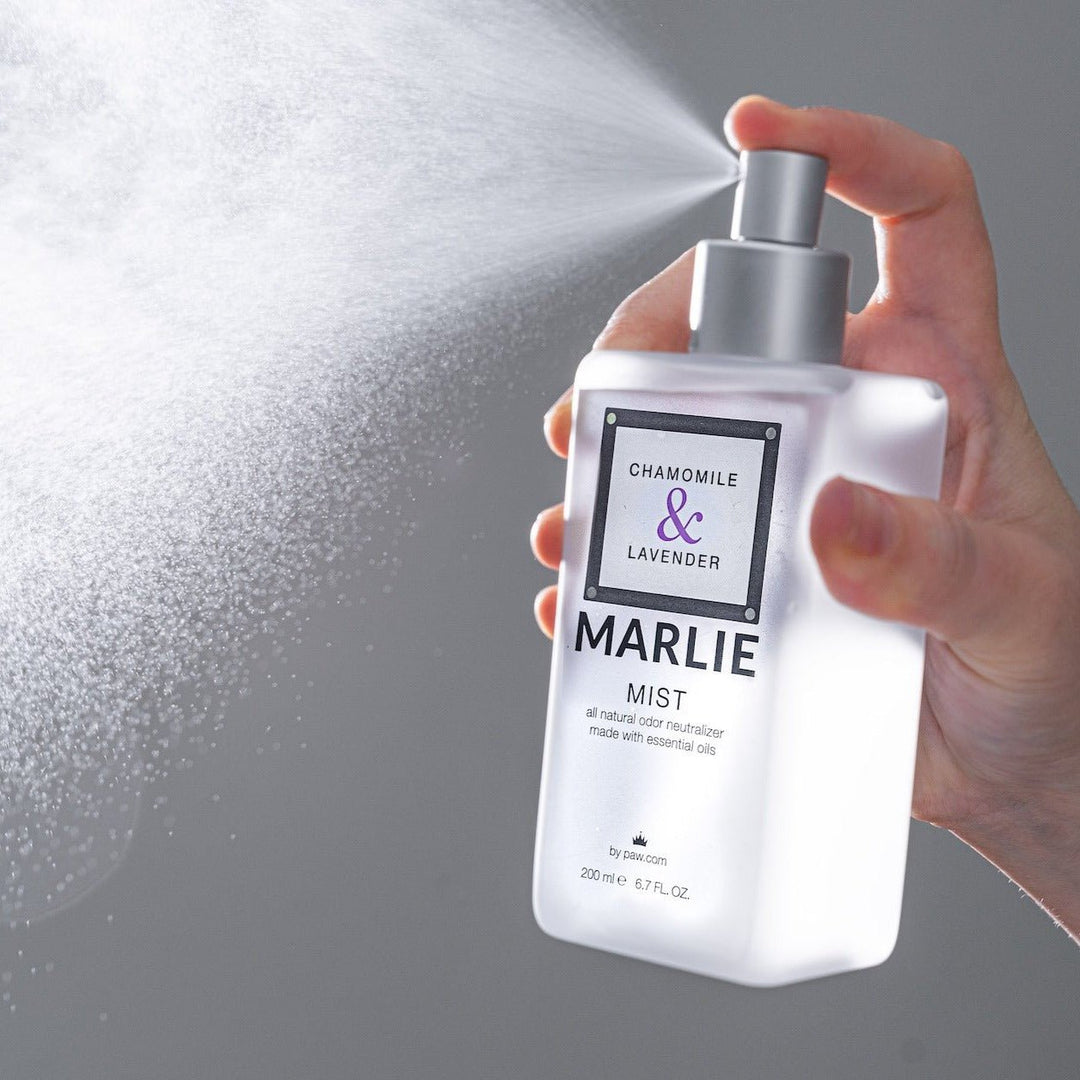 Marlie Mist Pet Odor Eliminator Spray with Essential Oils - - Pet Fragrances & Deodorizing Sprays by Paw.com